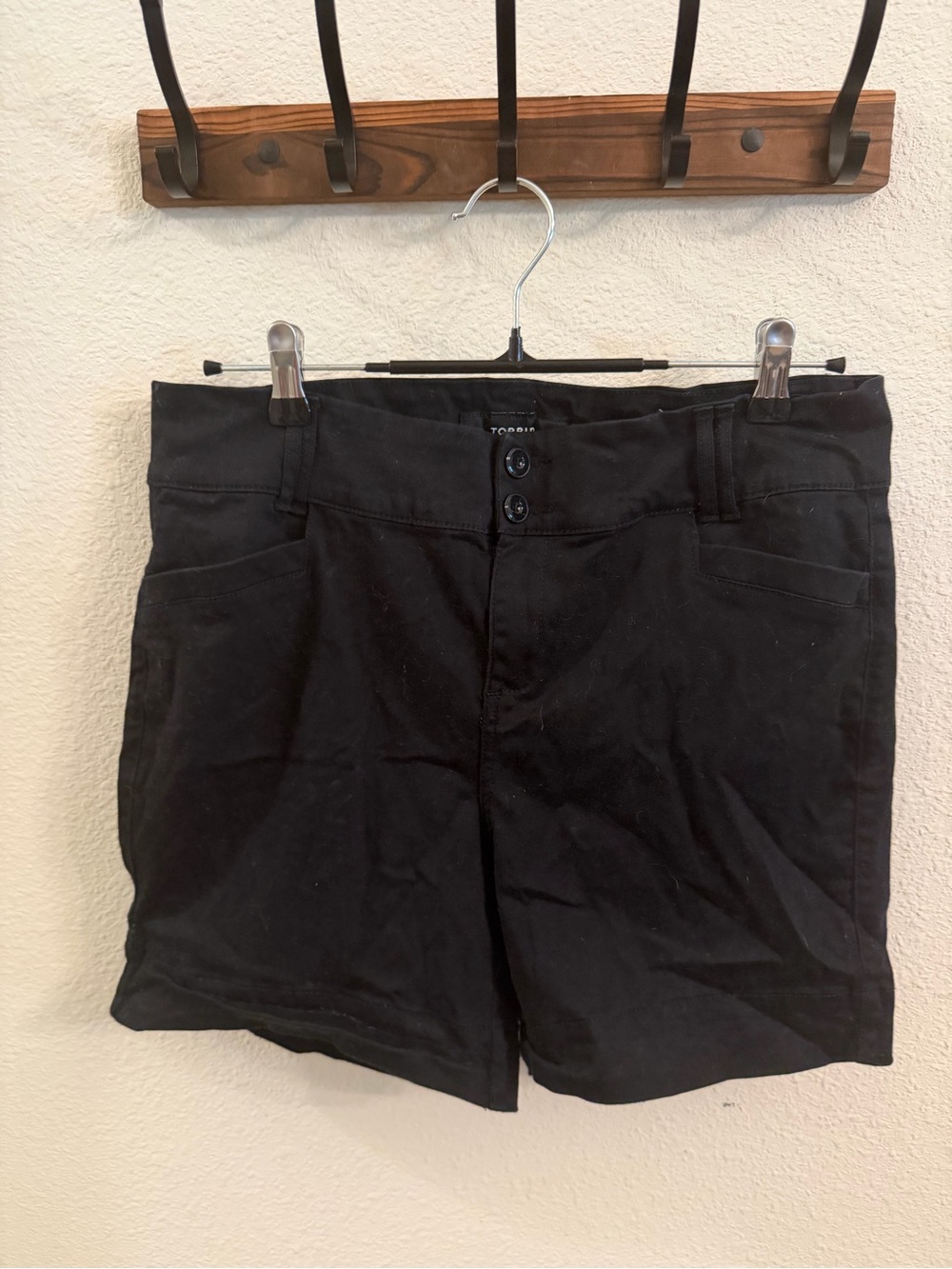 torrid Black High-Rise Women's Shorts